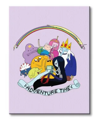 Adventure Time - Group - Obraz na płótnie