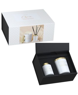 Zestaw zapachowy FOR HER Dyfuzor i świeca zapachowa box