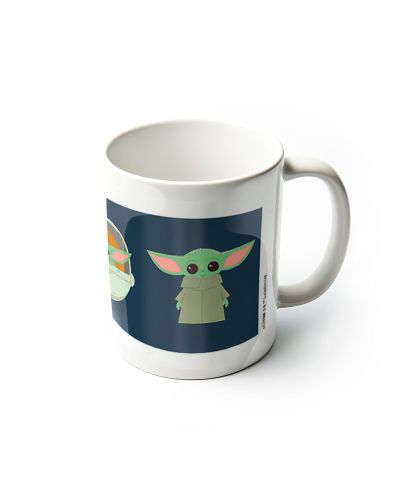 Gwiezdne Wojny Star Wars The Mandalorian Illustration - kubek