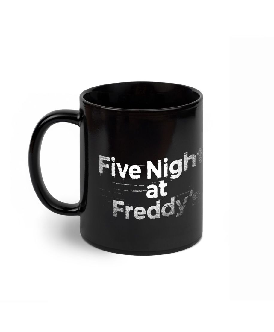 Five Nights At Freddy's Freddy - czarny kubek