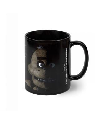 Five Nights At Freddy's Freddy - czarny kubek