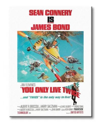 James Bond (You Only Live Twice - Little Nellie) - Obraz na płótnie