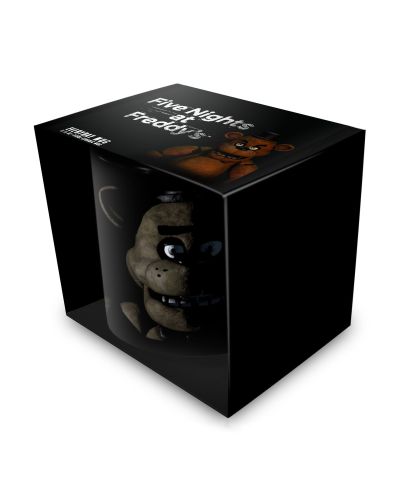 Five Nights At Freddy's Freddy - czarny kubek