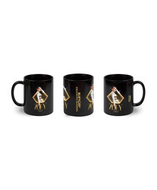 K-Pop Demon Hunters Golden Zoey - czarny kubek