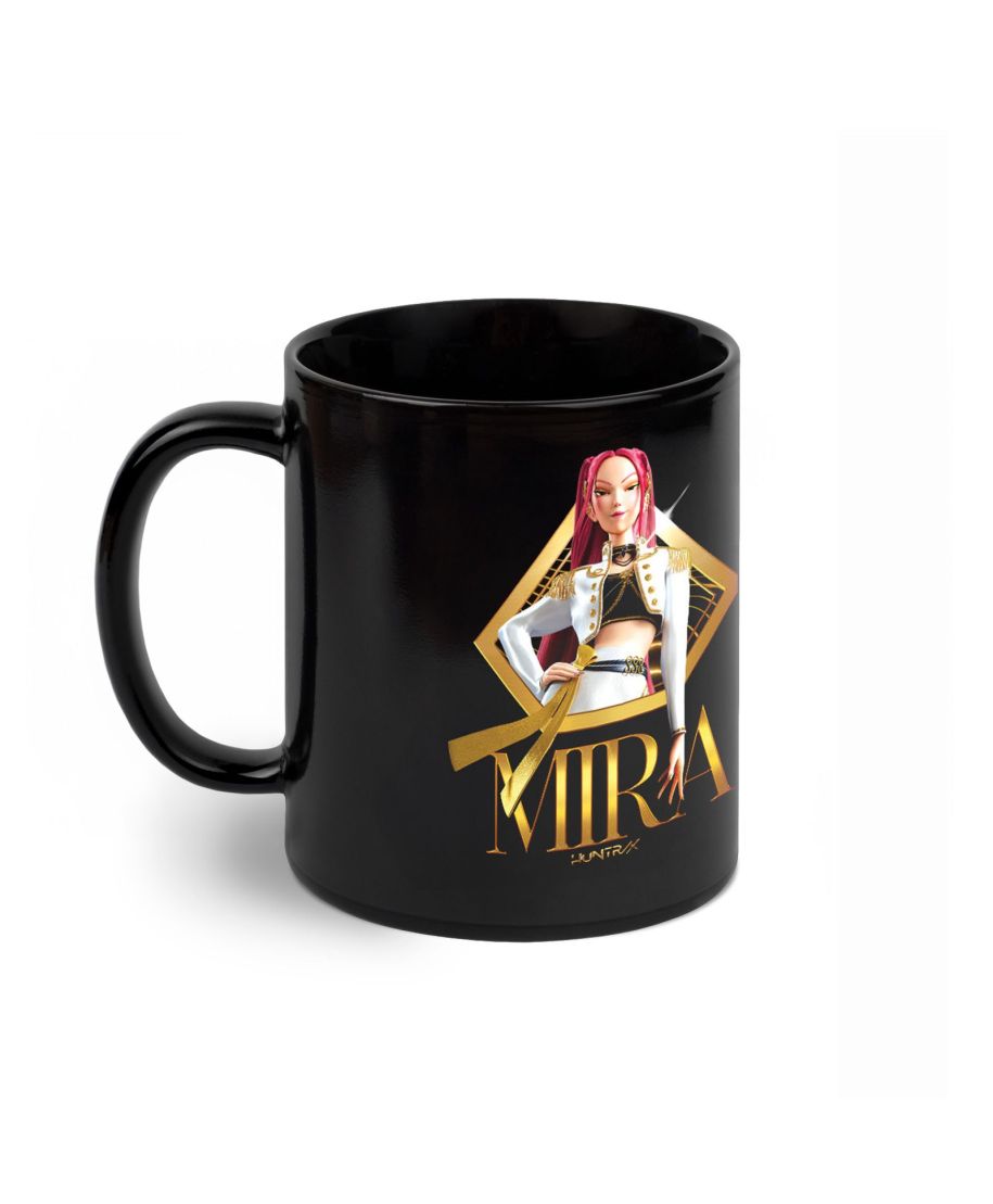 K-Pop Demon Hunters Golden Mira - czarny kubek