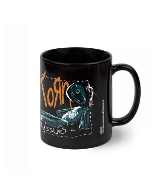 Korn Issues - czarny kubek