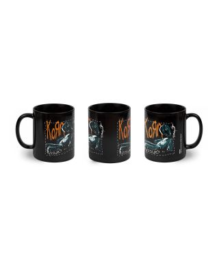 Korn Issues - czarny kubek