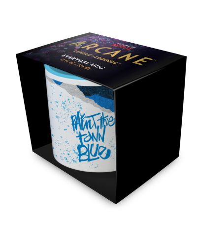 Arcane Paint The Town Blue - kubek z wypełnieniem
