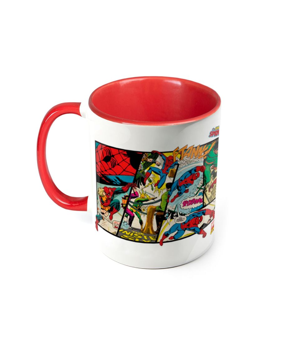 Marvel Comics Spiderman Panels - kubek z wypełnieniem