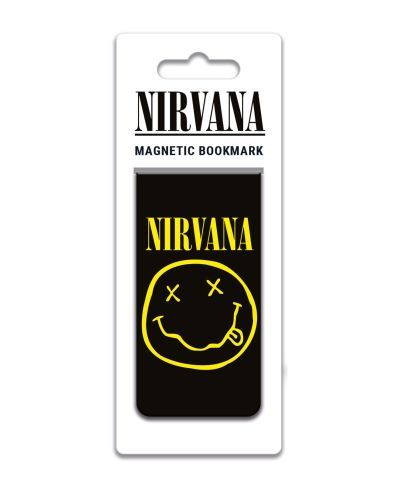 Nirvana Smiley - magnetyczna zakładka do książki