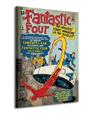 Fantastic Four (Marvel Comics) - Obraz na płótnie