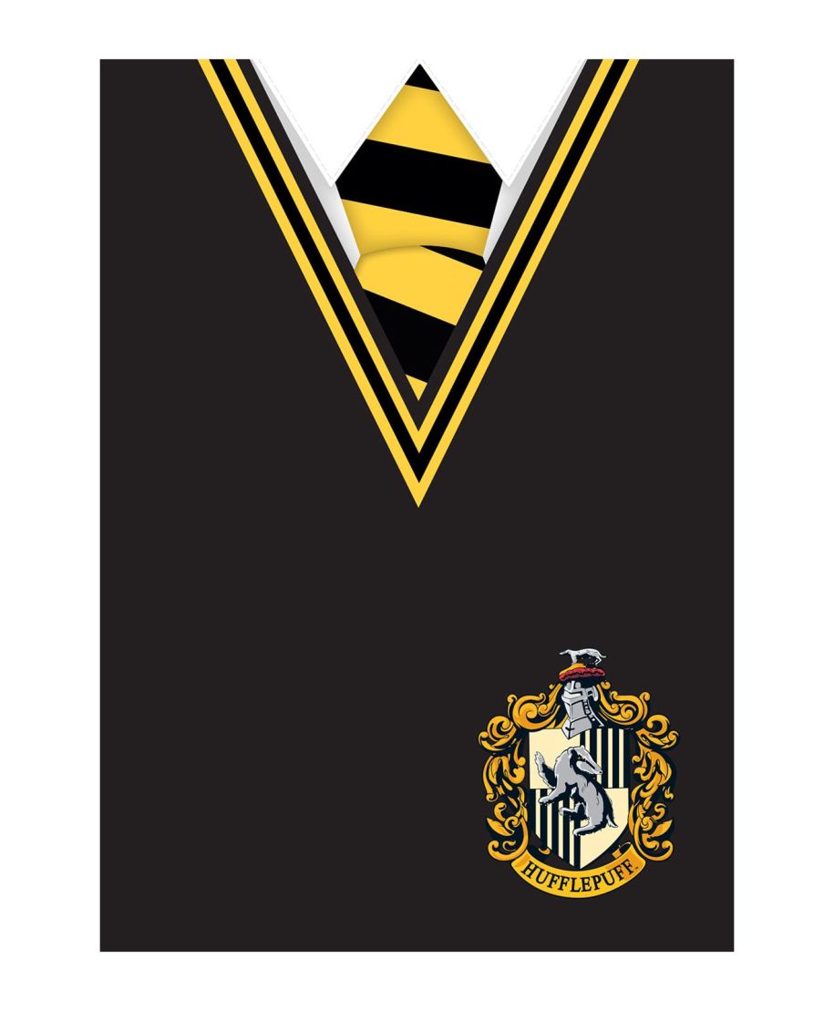 Harry Potter Hufflepuff Uniform - pocztówka
