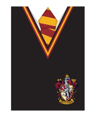 Harry Potter Gryffindor Uniform - pocztówka