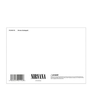 Nirvana Unplugged - pocztówka