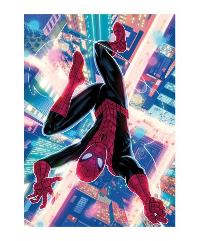 Spiderman Upside Down - pocztówka