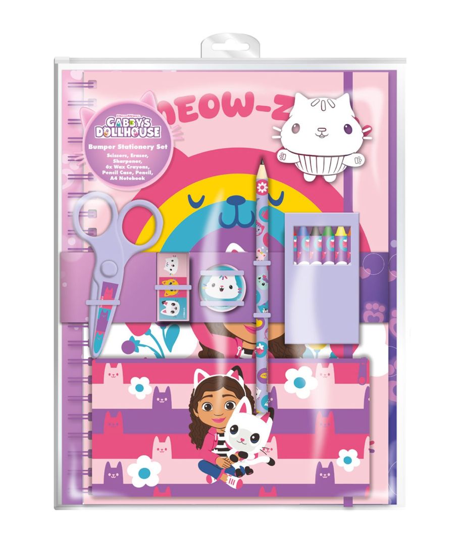 Gabby's Dollhouse A-Meow-Zing - zestaw przyborów szkolnych