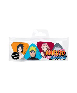 Naruto Shippuden Team 7 - zestaw gumek do mazania