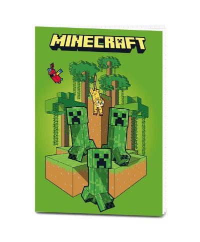 Minecraft Creepers - zeszyt 16 kartkowy