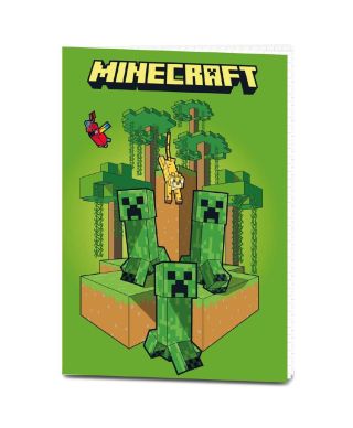 Minecraft Creepers - zeszyt 16 kartkowy