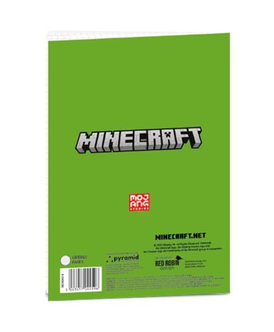 Minecraft Creepers - zeszyt 16 kartkowy