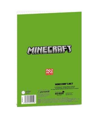 Minecraft Creepers - zeszyt 16 kartkowy