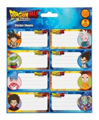 Dragon Ball Daima Kids - naklejki na zeszyt