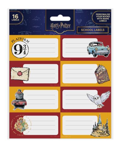Harry Potter Essential - naklejki na zeszyt