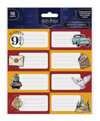 Harry Potter Essential - naklejki na zeszyt