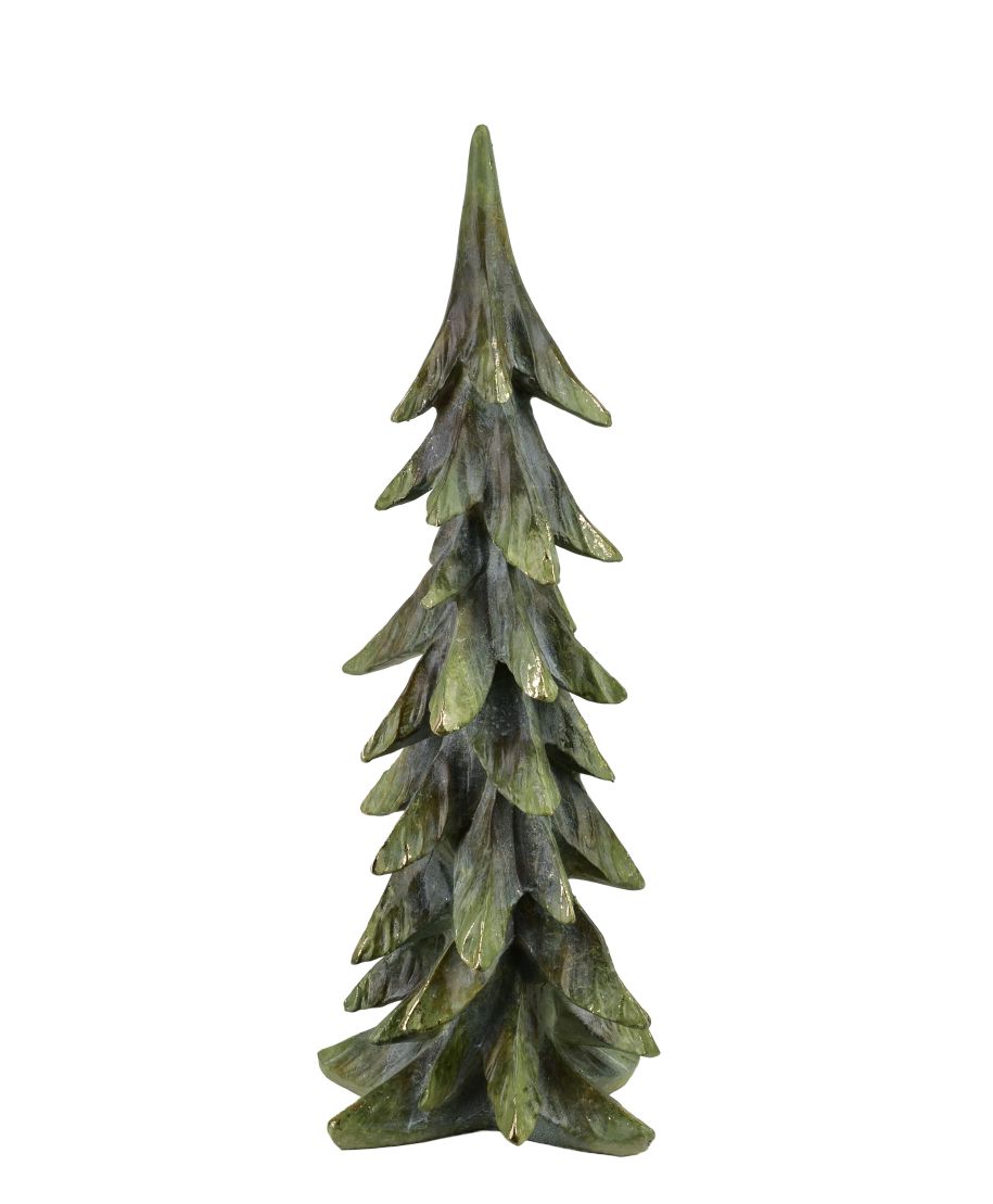 SANTA LILA Figura choinka 16,5x15,5x44cm
