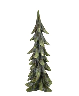 SANTA LILA Figura choinka 16,5x15,5x44cm