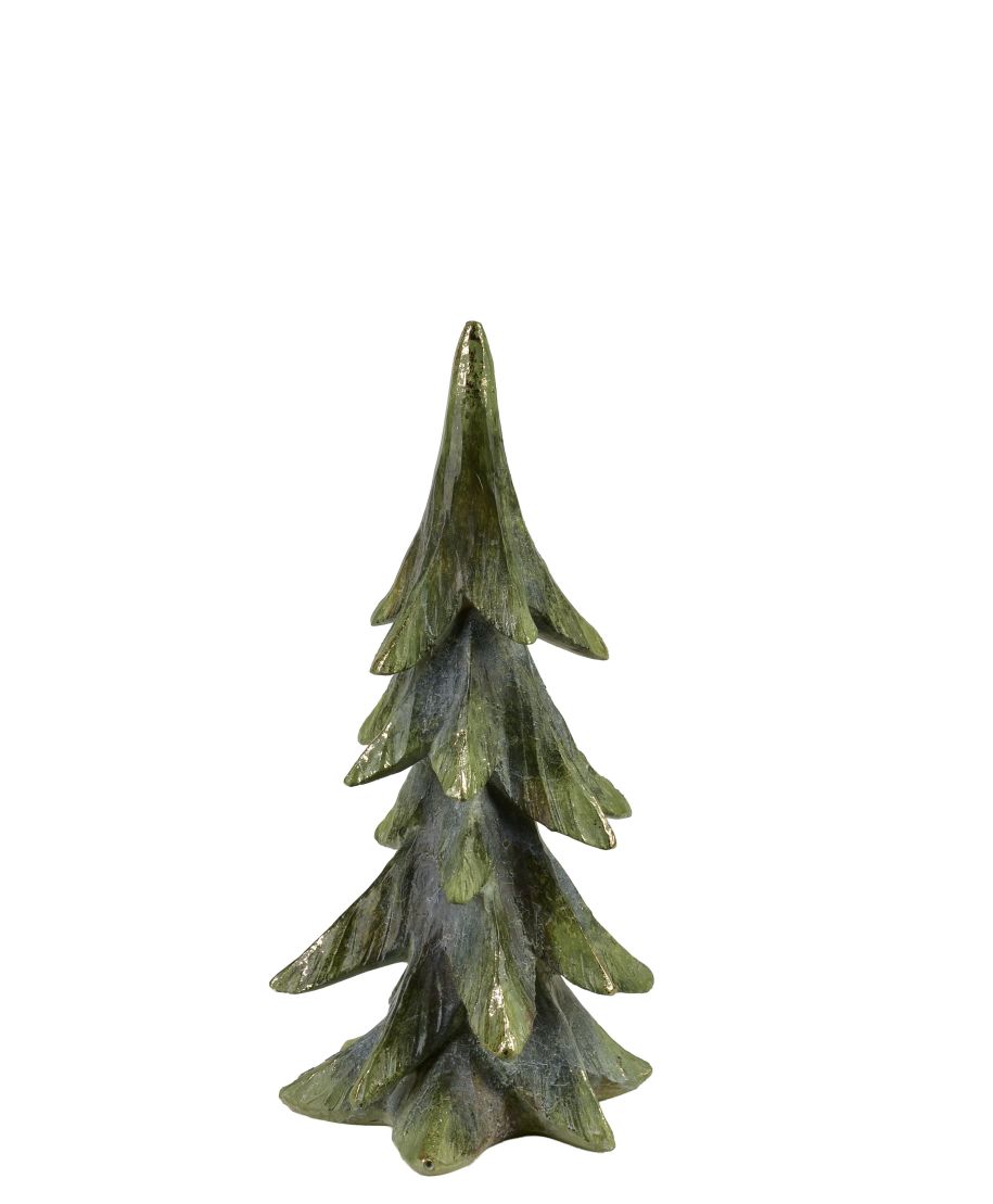 SANTA LILA Figura choinka 14x13,5x28,5cm