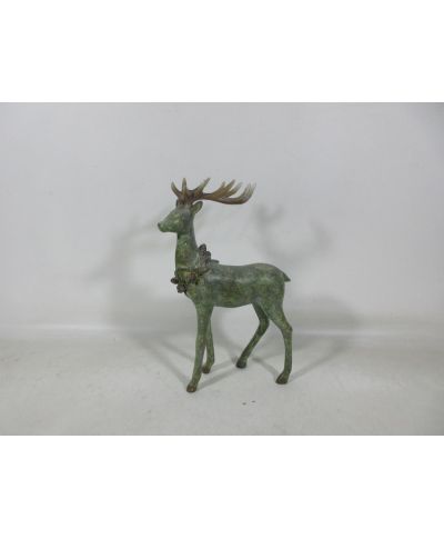 SANTA LILA Figura łoś 18x8,5x28cm