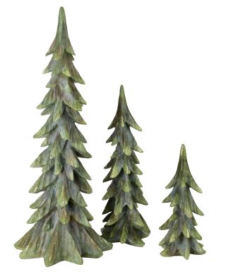 SANTA LILA Figura choinka 26x24x62,5cm