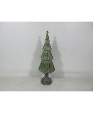 SANTA LILA Figura choinka 12,5x12,5x38cm