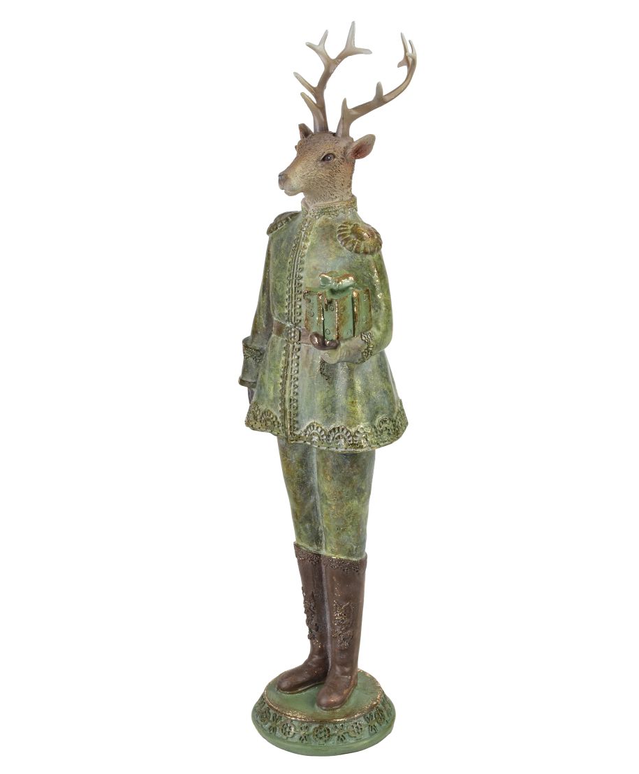 SANTA LILA Figura łoś chłopak 10,5x10x41cm