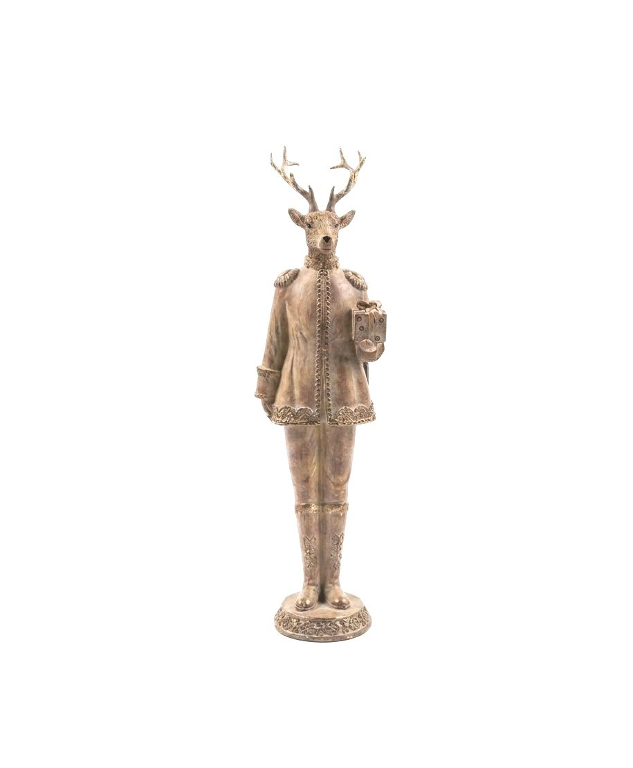 SANTA LILA Figura łoś chłopak 10,5x10x41cm