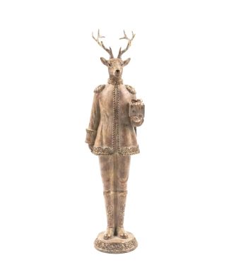 SANTA LILA Figura łoś chłopak 10,5x10x41cm