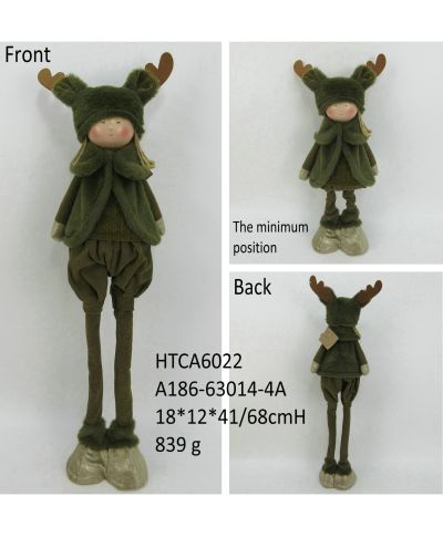 SANTA LILA Figura Chłopczyk 18x14x47/68cm teleskopowy