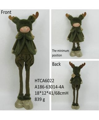 SANTA LILA Figura Chłopczyk 18x14x47/68cm teleskopowy
