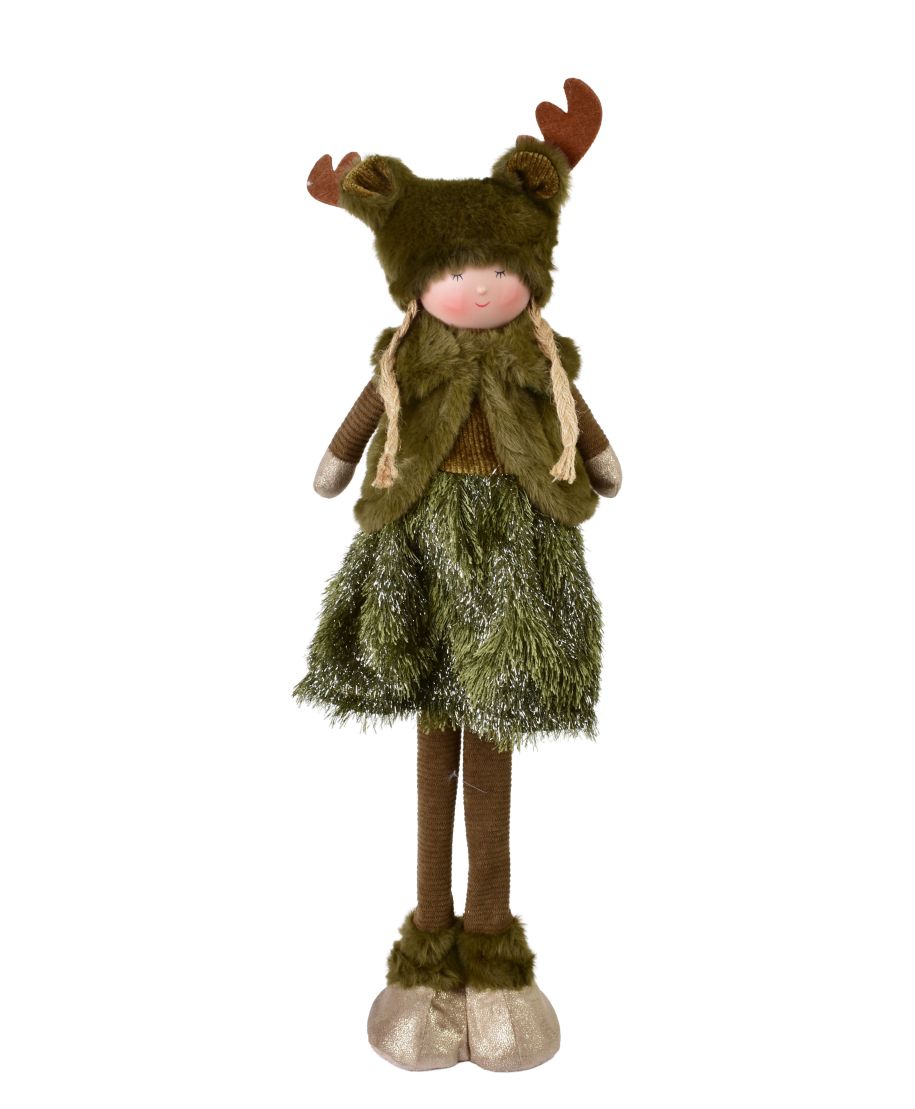 SANTA LILA Figura pluszowa Dziewczynka 16x12x54cm