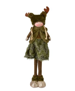 SANTA LILA Figura pluszowa Dziewczynka 16x12x54cm