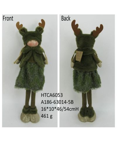 SANTA LILA Figura pluszowa Dziewczynka 16x12x54cm