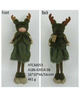 SANTA LILA Figura pluszowa Dziewczynka 16x12x54cm
