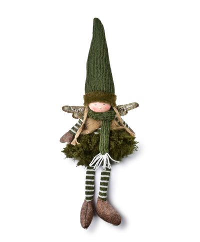 SANTA LILA Figura pluszowa Anioł Dziewczynka 15x10x32/54cm siedząca