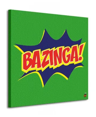 The Big Bang Theory (Bazinga Icon) - Obraz na płótnie