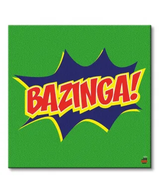The Big Bang Theory (Bazinga Icon) - Obraz na płótnie