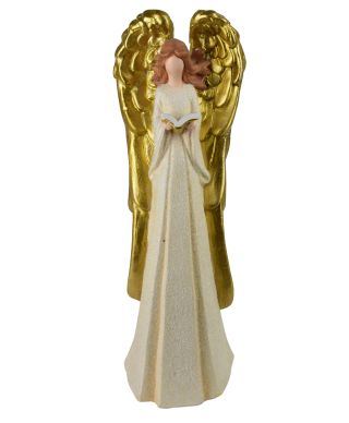 SANTA LILA Figura Anioł 19,5x18x56,5cm