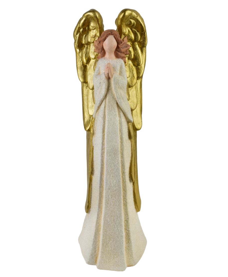 SANTA LILA Figura Anioł 17,5x17,5x56cm