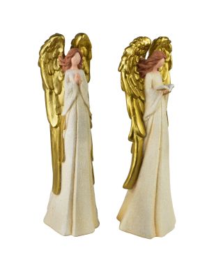 SANTA LILA Figura Anioł 17,5x17,5x56cm