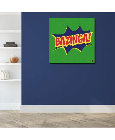 The Big Bang Theory (Bazinga Icon) - Obraz na płótnie